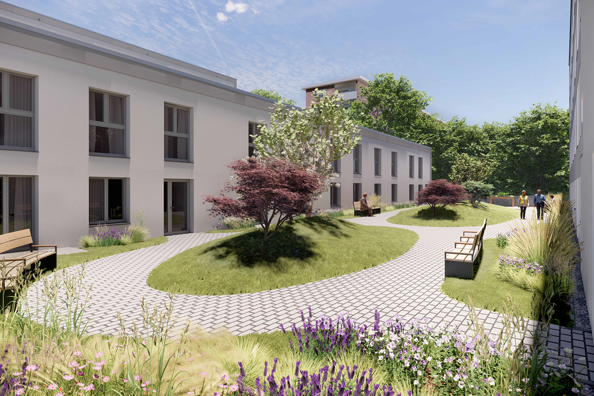 Seniorenwohn- und Pflegequartier in Berlin-Charlottenburg